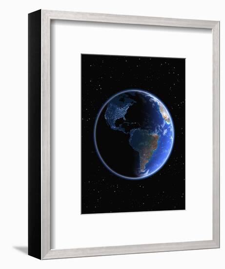 Electric Lights in the Western Hemisphere-Kulka-Framed Photographic Print