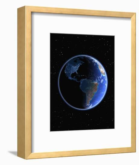 Electric Lights in the Western Hemisphere-Kulka-Framed Photographic Print