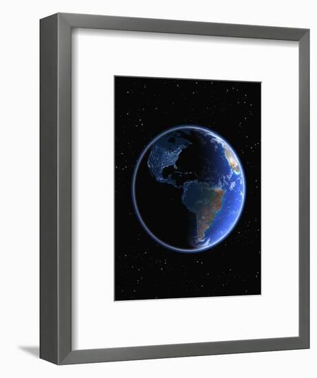 Electric Lights in the Western Hemisphere-Kulka-Framed Photographic Print