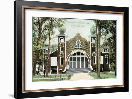 Electric Park Auditorium-null-Framed Art Print