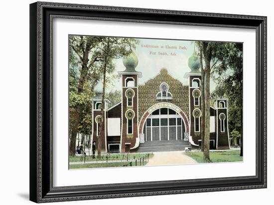 Electric Park Auditorium-null-Framed Art Print