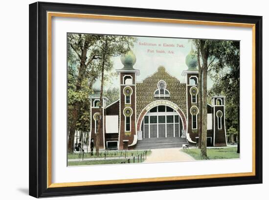 Electric Park Auditorium-null-Framed Art Print