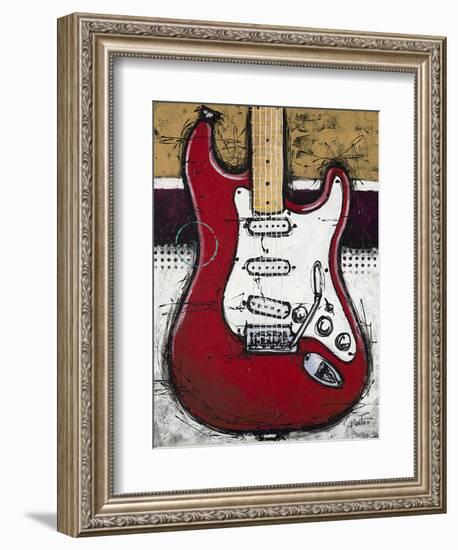 Electric Red-Bruce Langton-Framed Premium Giclee Print