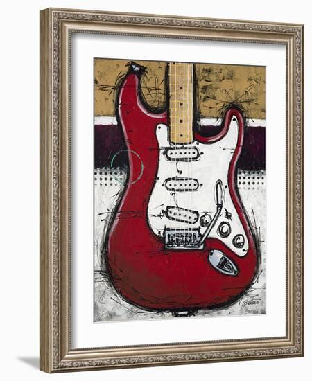 Electric Red-Bruce Langton-Framed Art Print