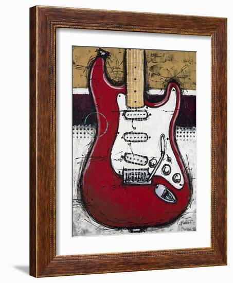 Electric Red-Bruce Langton-Framed Art Print