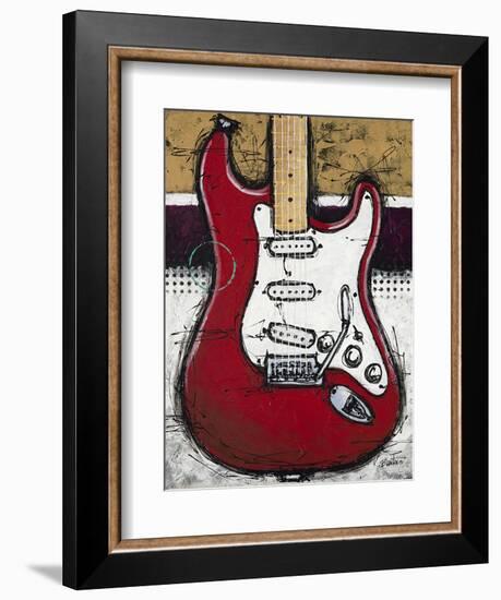 Electric Red-Bruce Langton-Framed Art Print