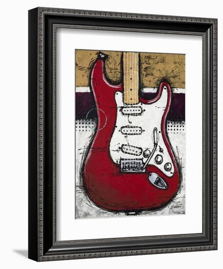 Electric Red-Bruce Langton-Framed Art Print