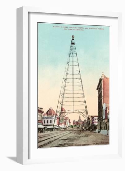 Electric Tower, San Jose, California-null-Framed Premium Giclee Print