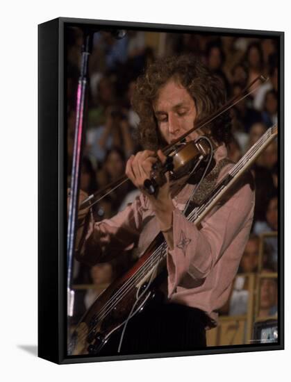 Electric Violinist Rick Grech from the Group "Blind Faith."-John Olson-Framed Premier Image Canvas