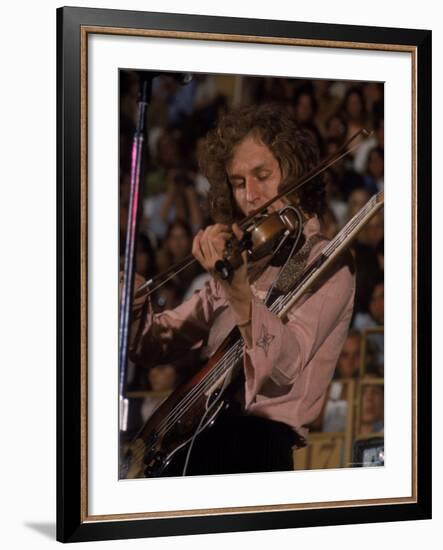 Electric Violinist Rick Grech from the Group "Blind Faith."-John Olson-Framed Premium Photographic Print