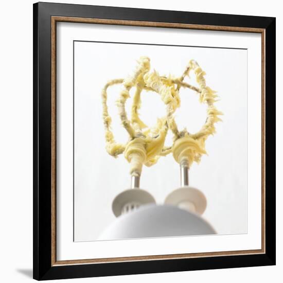 Electric Whisk with Scraps of Cake Mixture-Jo Kirchherr-Framed Photographic Print