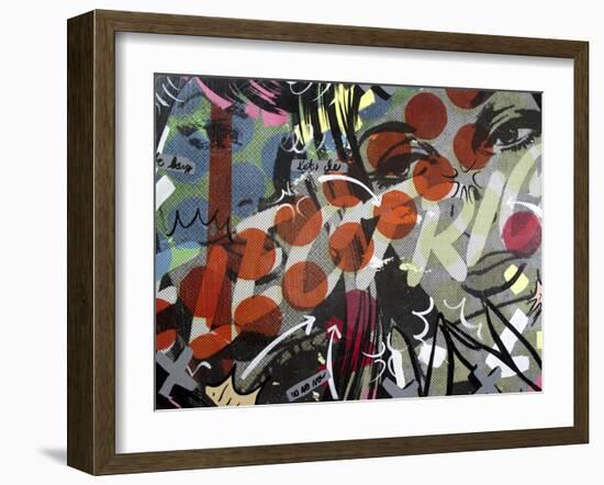 Electric-Dan Monteavaro-Framed Giclee Print