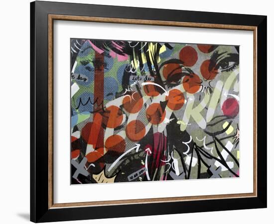 Electric-Dan Monteavaro-Framed Giclee Print