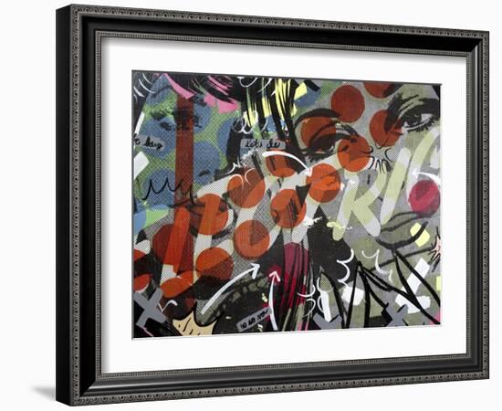 Electric-Dan Monteavaro-Framed Giclee Print