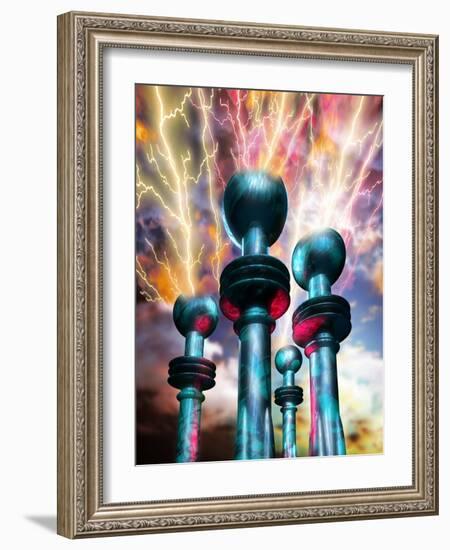 Electrical Generators-Victor Habbick-Framed Photographic Print