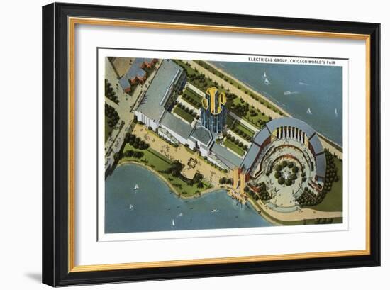 Electrical Group, Chicago World's Fair-null-Framed Art Print