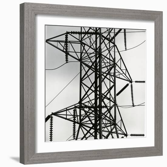 Electrical Tower, Industrial, c. 1970-Brett Weston-Framed Photographic Print