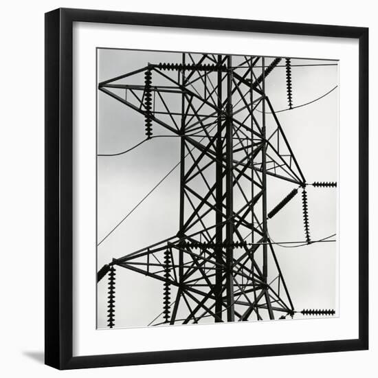 Electrical Tower, Industrial, c. 1970-Brett Weston-Framed Photographic Print