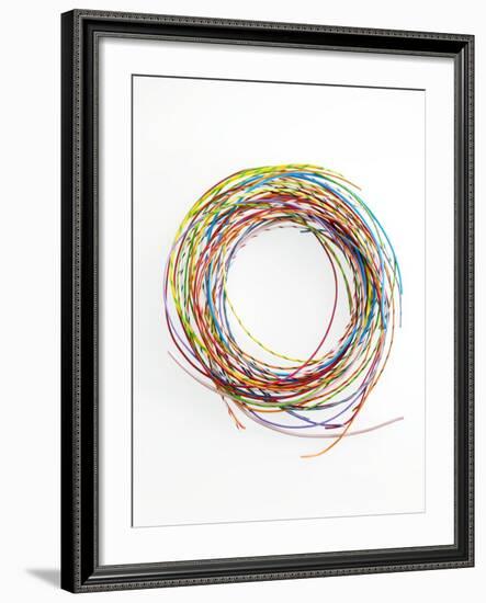 Electrical Wires-Tek Image-Framed Photographic Print