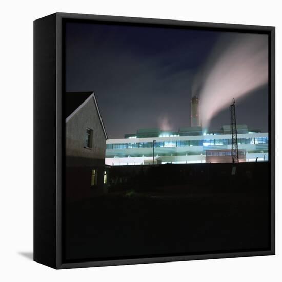 Electricity Generating Power Plant-Robert Brook-Framed Premier Image Canvas