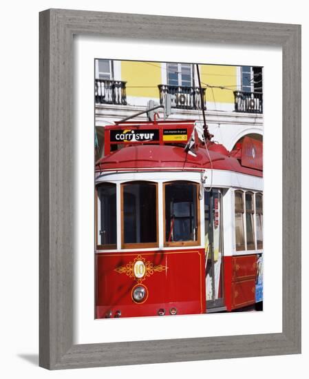 Electrico (Electric Tram), Lisbon, Portugal-Yadid Levy-Framed Photographic Print