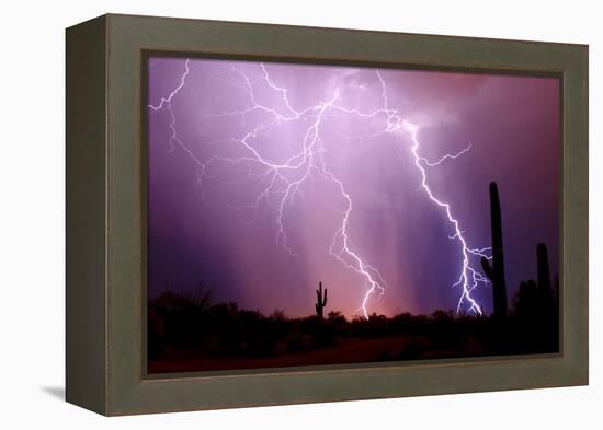 Electrifying-Douglas Taylor-Framed Stretched Canvas