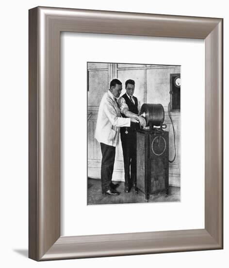 Electro-Magnetic Surgery-null-Framed Art Print