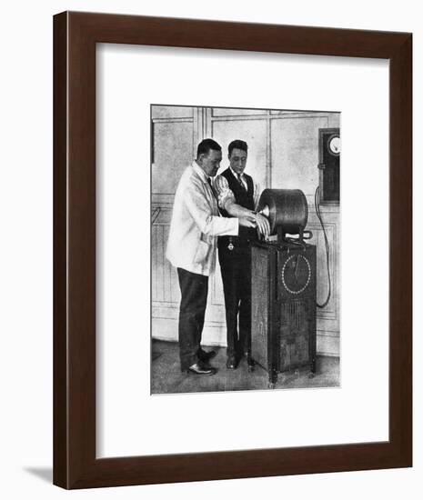 Electro-Magnetic Surgery-null-Framed Art Print