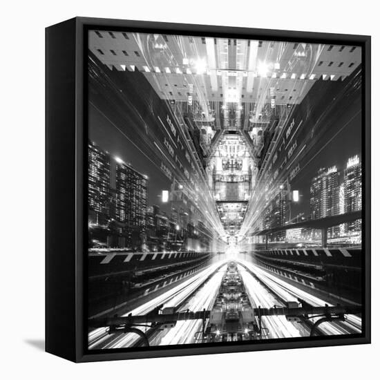 Electro Warp-Koji Tajima-Framed Premier Image Canvas