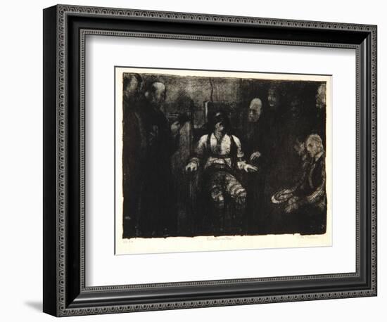 Electrocution, 1917-George Wesley Bellows-Framed Giclee Print