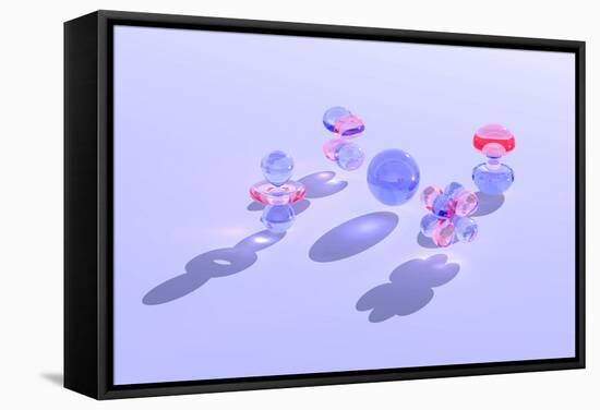 Electron Orbitals-Dr. Mark J.-Framed Premier Image Canvas