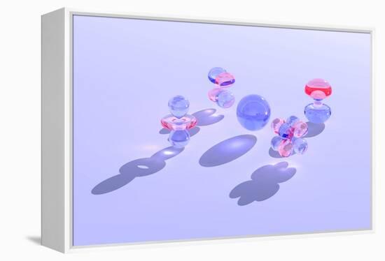 Electron Orbitals-Dr. Mark J.-Framed Premier Image Canvas