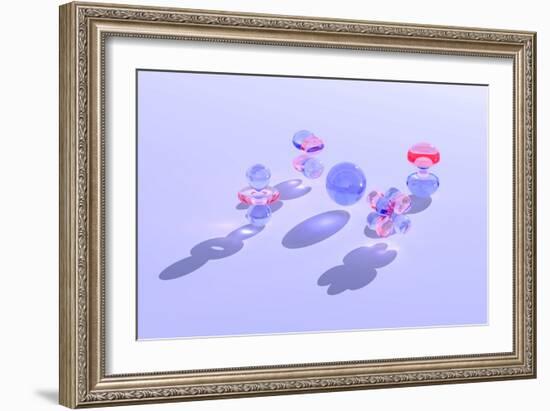 Electron Orbitals-Dr. Mark J.-Framed Photographic Print