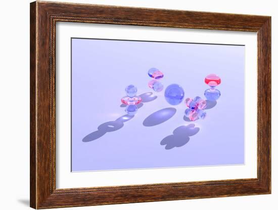 Electron Orbitals-Dr. Mark J.-Framed Photographic Print