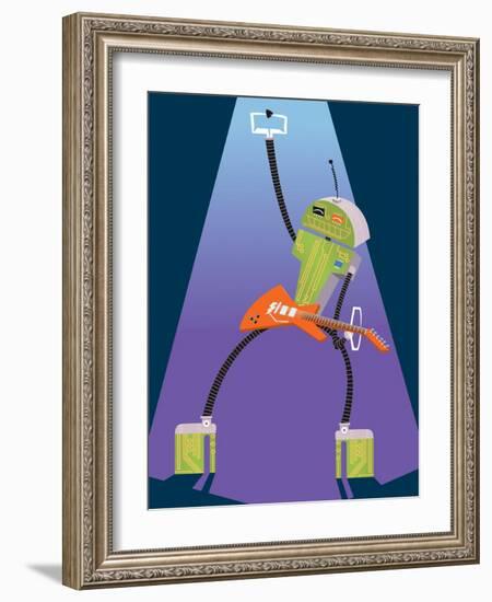 Electronic music-Harry Briggs-Framed Giclee Print