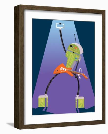 Electronic music-Harry Briggs-Framed Giclee Print