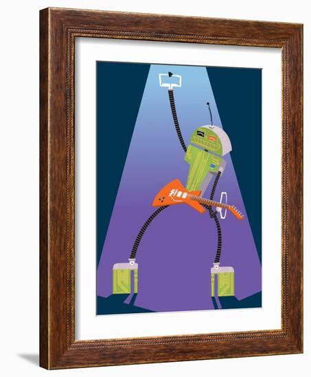 Electronic music-Harry Briggs-Framed Giclee Print