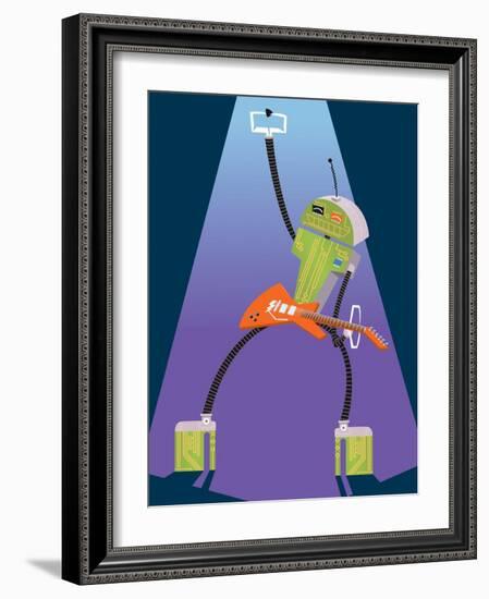 Electronic music-Harry Briggs-Framed Giclee Print