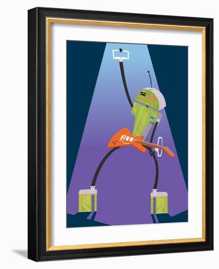 Electronic music-Harry Briggs-Framed Giclee Print