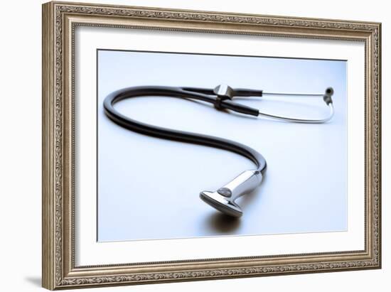 Electronic Stethoscope-Tim Vernon-Framed Photographic Print