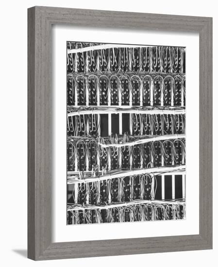 Electronic Telephone Equipment-Yale Joel-Framed Photographic Print