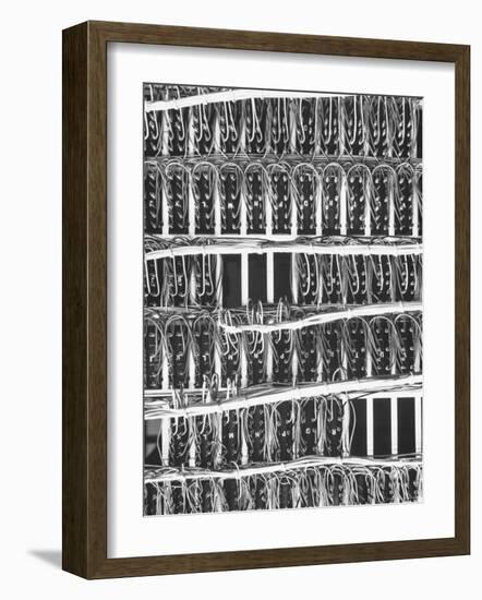 Electronic Telephone Equipment-Yale Joel-Framed Photographic Print