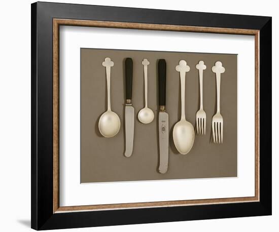 Electroplated Table Service, for E. Bingham and Co., C.1906-Charles Rennie Mackintosh-Framed Giclee Print