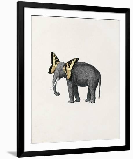 Elefly-Eccentric Accents-Framed Giclee Print