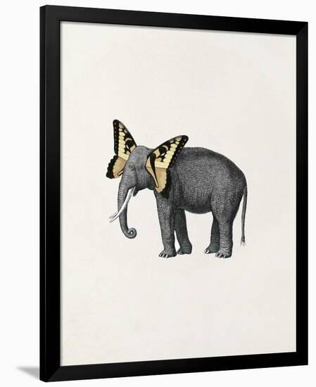 Elefly-Eccentric Accents-Framed Giclee Print