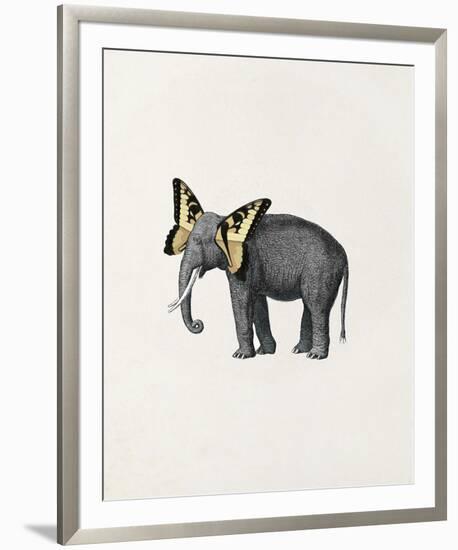 Elefly-Eccentric Accents-Framed Giclee Print