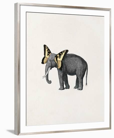 Elefly-Eccentric Accents-Framed Giclee Print