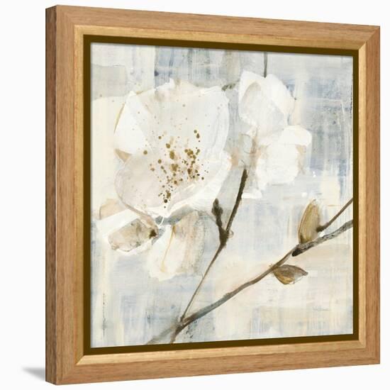 Elegance I Greige-Albena Hristova-Framed Stretched Canvas