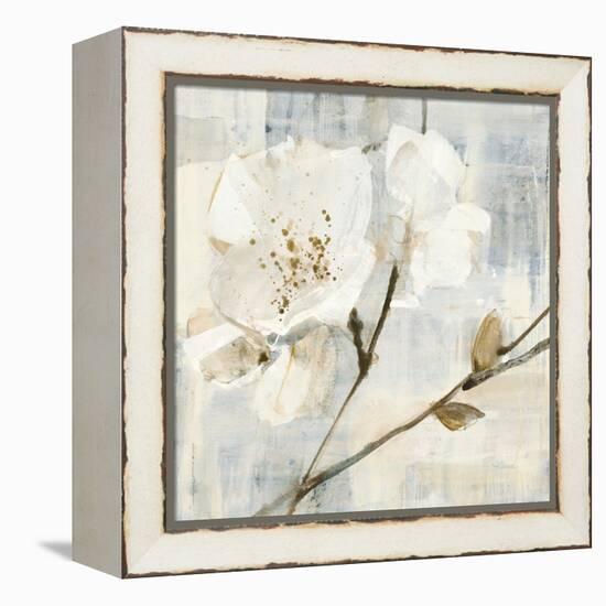 Elegance I Greige-Albena Hristova-Framed Stretched Canvas