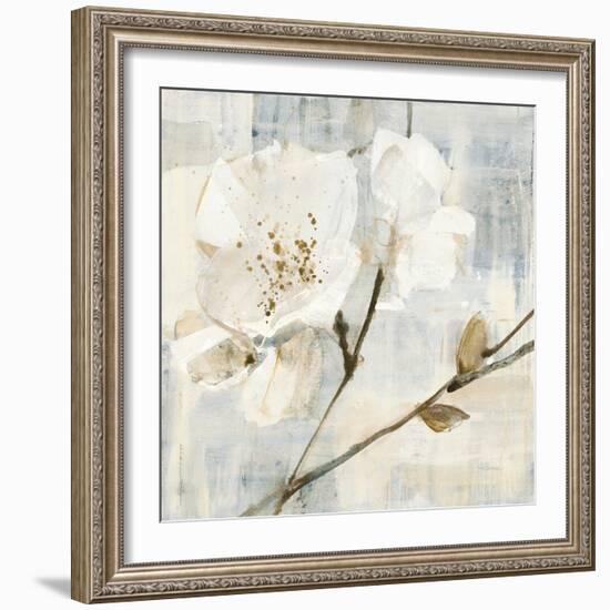 Elegance I Greige-Albena Hristova-Framed Art Print